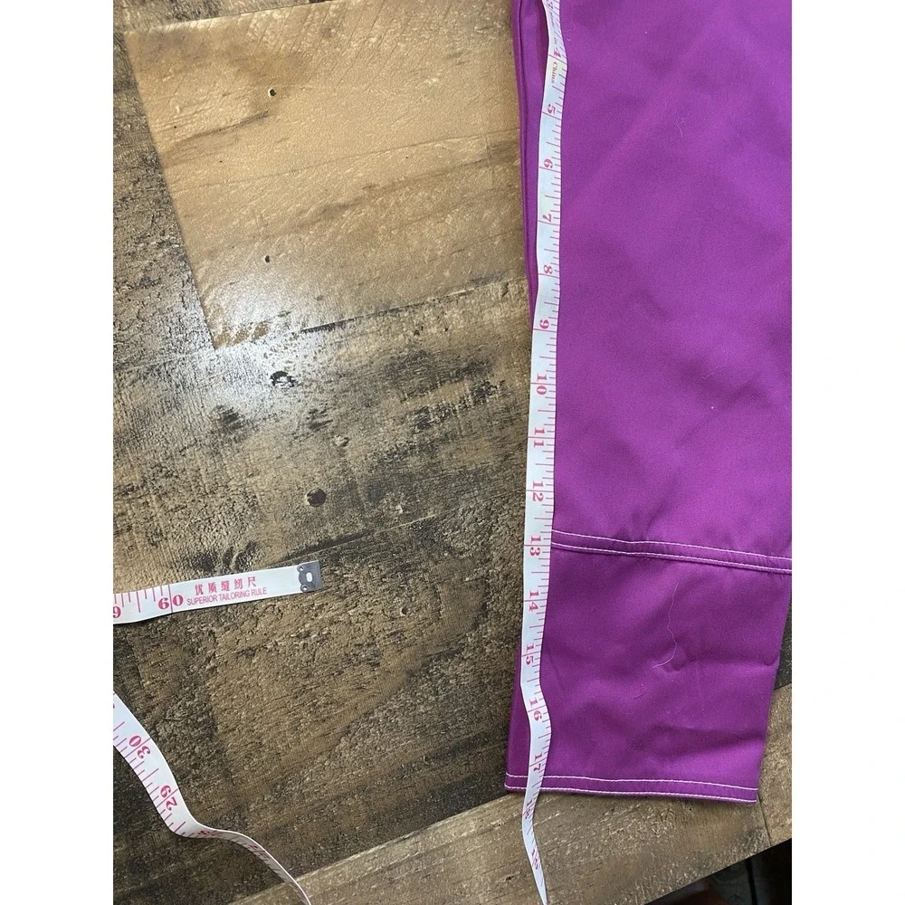 Drapers & Damons Jacket Women's XL Purple W/ White Collar Snap Closure - Picture 8 of 12